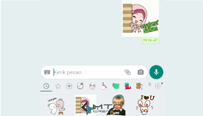 Membuat Stiker Wa Bergerak Tanpa Whatshapp Mod - MTNCreative Pedia