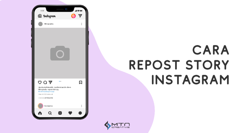 Cara Repost Story IG Orang Lain Dengan Mudah - MTNCPedia Media